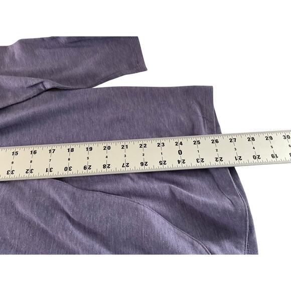 Copper Fit Women's Purple Blouse Size XXL Asymmetrical collar - Picture 4 of 10